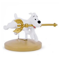 Milou Sceptre Figurine Tintin en Résine