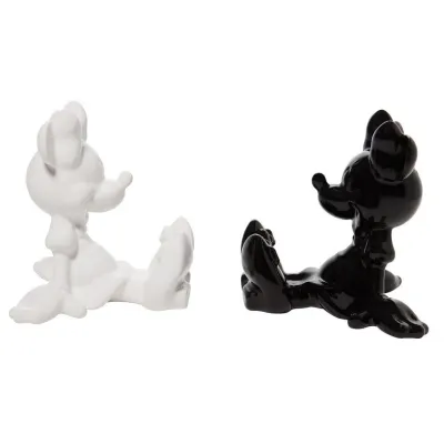 Minnie Noir et Blanc Salière Poivrière Minnie Noir et Blanc Salière Poivrière