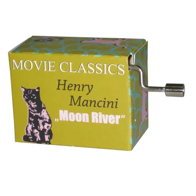 Moon River #246 Henry Mancini Handcrank Music Box