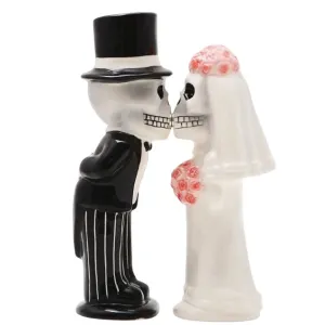 Married Skeletons Salt and Pepper Shakers