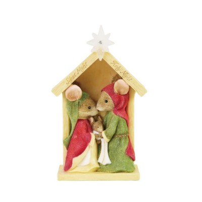 Nativity Creche Tails with Heart Mice Figurine