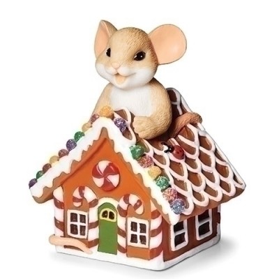 Nothing Sweeter Than The Home For Christmas Charming Tails Figurine