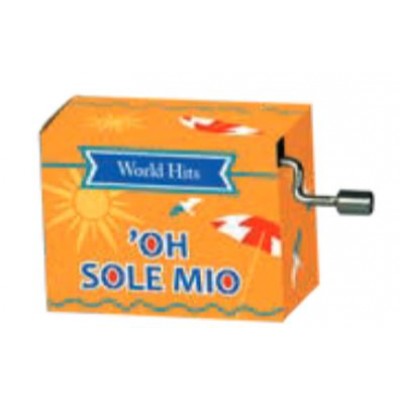 O Sole Mio #251 Hand Crank Music Box
