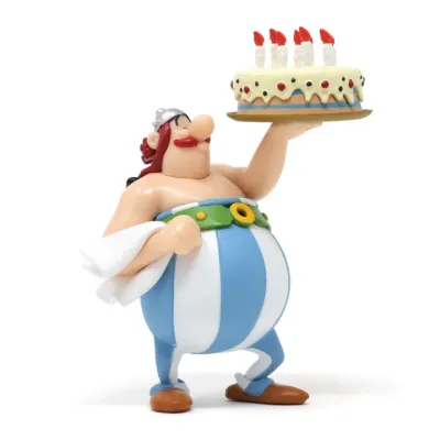 Obélix Joyeux Anniversaire Figurine Astérix