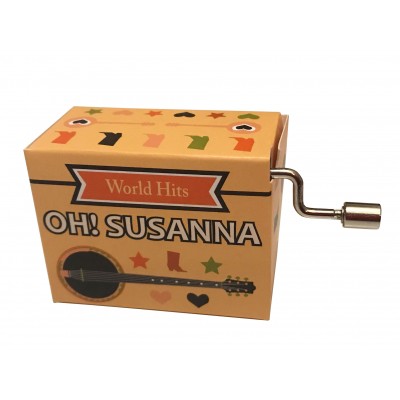 Oh! Susanna #272 Hand Crank Music Box 