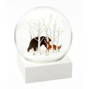Ours et Renard CoolSnowGlobes Boule à Neige