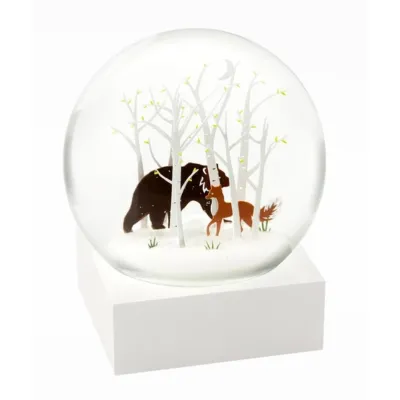 Ours et Renard CoolSnowGlobes Boule à Neige