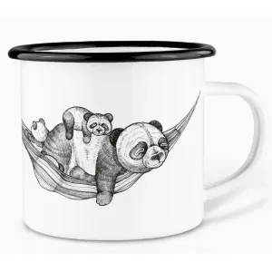 La Maman et Les Bébés Pandas Tasse Camping Ligarti