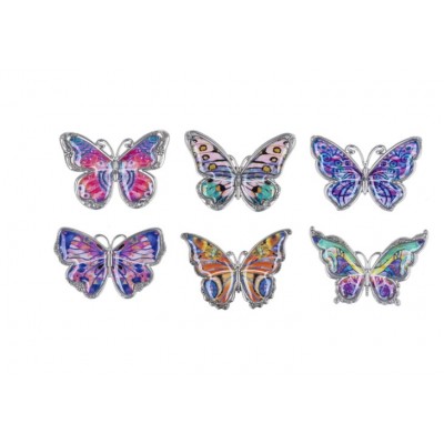 Papillon Coloré Porte-Bonheur