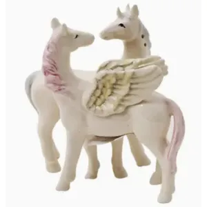 Pegasus and Unicorn Salt and Pepper Shakers