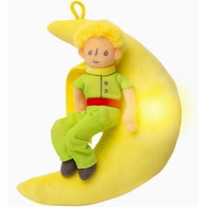 Veilleuse en Peluche Le Petit Prince sur la Lune