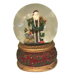 Santa and Nutcracker Musical Waterglobe