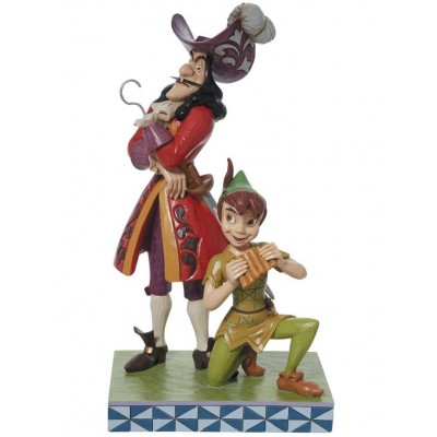 Peter Pan and Captain Hook Jim Shore Disney Tradition