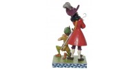 Peter Pan et Capitaine Crochet Jim Shore Disney Tradition