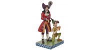 Peter Pan et Capitaine Crochet Jim Shore Disney Tradition