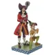 Peter Pan et Capitaine Crochet Jim Shore Disney Tradition