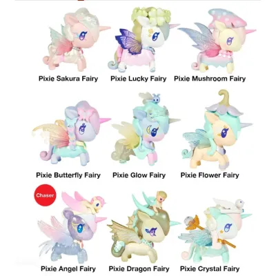 Pixie Dust Fairy Unicorno Figurines Tokidoki