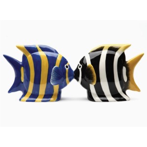 Poissons-anges Salière Poivrière Poissons-anges Salière Poivrière