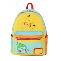 Pokemon Blocs de Couleurs Sac à Dos Loungefly