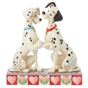 Pongo and Perdita Jim Shore Disney Tradition