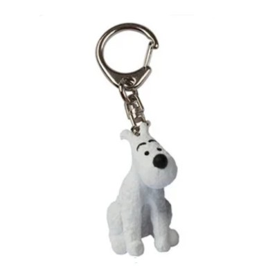 Sitting Snowy Keyring