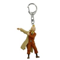 Tintin Trench Keyring