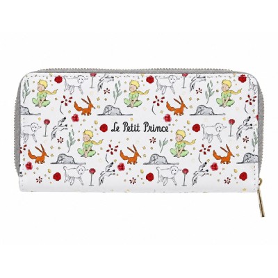 Portefeuille Le Petit Prince Fleurs et Animaux
