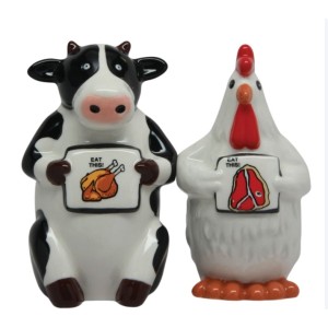 Boeuf et Poulet Salière Poivrière