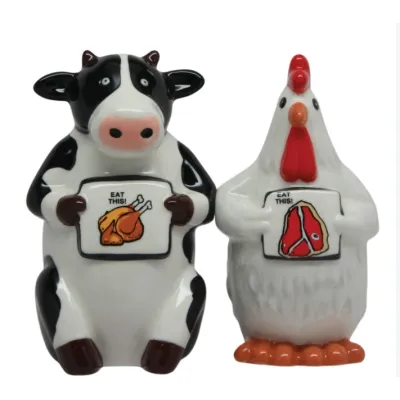 Boeuf et Poulet Salière Poivrière Boeuf et Poulet Salière Poivrière