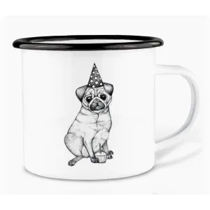 Le Pug en Fête Tasse Camping Ligarti