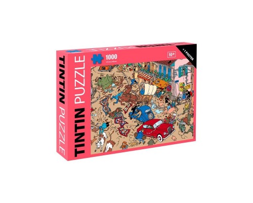 Puzzle Tintin Accident Sur La Place