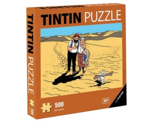 Puzzle Tintin dans le Désert