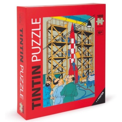 Puzzle Tintin Fusée XFLR6