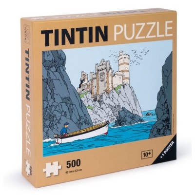 Puzzle L'Ile Noire Tintin