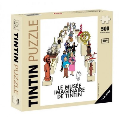 Puzzle Le Musée Imaginaire Tintin