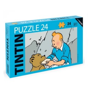 Puzzle Tintin et L'Ourson