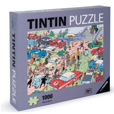 Puzzle Tintin au Rallye