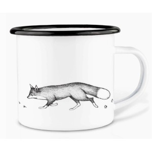 Le Renard et l'Oie Tasse Camping Ligarti