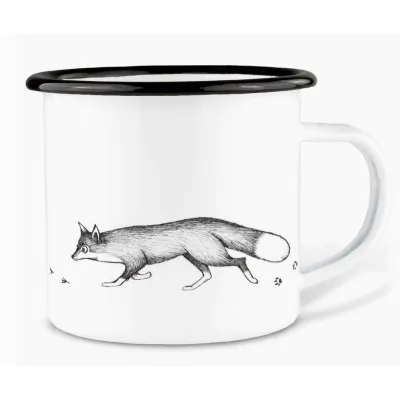 Le Renard et l'Oie Tasse Camping Ligarti