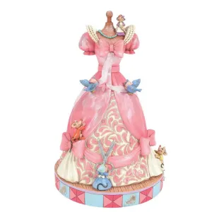 Robe Rose de Cendrillon Jim Shore Disney Tradition