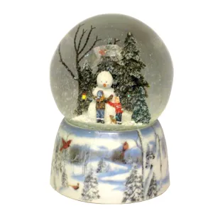 Childs and Snowman Musical Snowglobe Childs and Snowman Musical Snowglobe