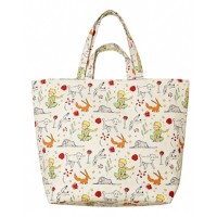 Sac Fourre-Tout Le Petit Prince Animaux et Fleurs