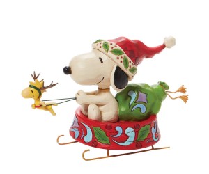 Snoopy Père Noël Jim Shore Peanuts