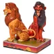 Simba et Scar Jim Shore Disney Tradition