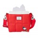 Snoopy Doghouse in Winter Crossbody Bag Loungefly