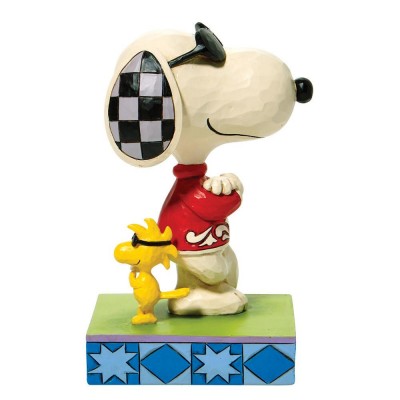 Snoopy Joe Cool and Woodstock Jim Shore Peanuts