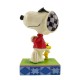 Snoopy Joe Cool et Woodstock Jim Shore Peanuts