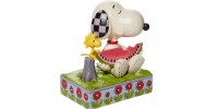 Snoopy et Woodstock Melon Jim Shore Peanuts