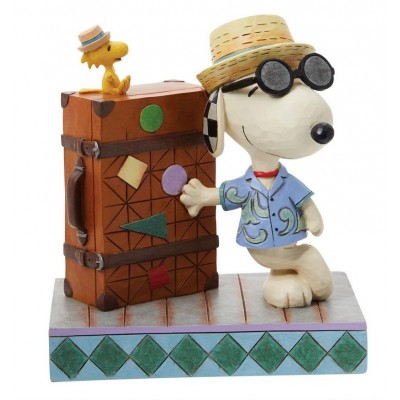 Snoopy en Vacances Jim Shore Peanuts