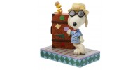 Snoopy en Vacances Jim Shore Peanuts